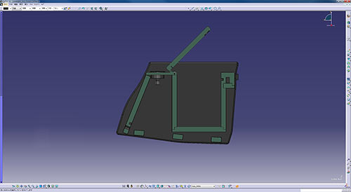 3D CAD で設計